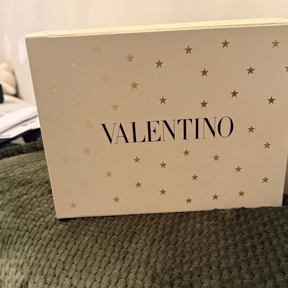 Valentino Ivory Box with Golden Stars